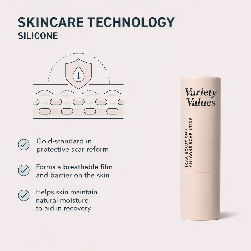 Silicone Scar Smoothing Repair Stick - Scars, Wrinkles And All Body Repair