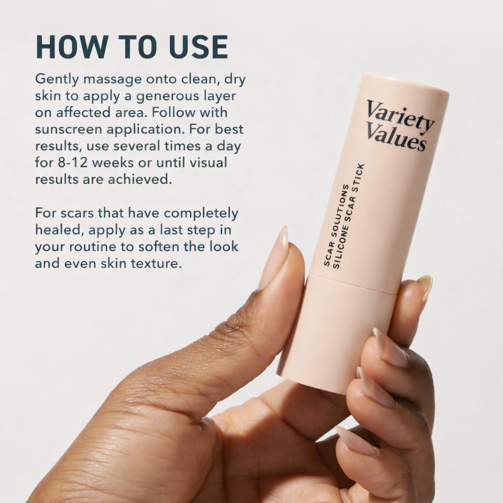 Silicone Scar Smoothing Repair Stick - Scars, Wrinkles And All Body Repair