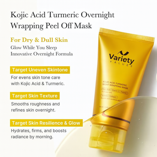 Turmeric Night Wrapping Mask For Hydration & Anti-Aging
