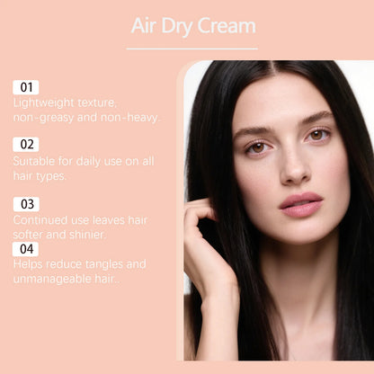 CoilCreme™ Air Dry Styling Cream — Keratin Repair & Frizz Control for Coily, Curly & Textured Hair
