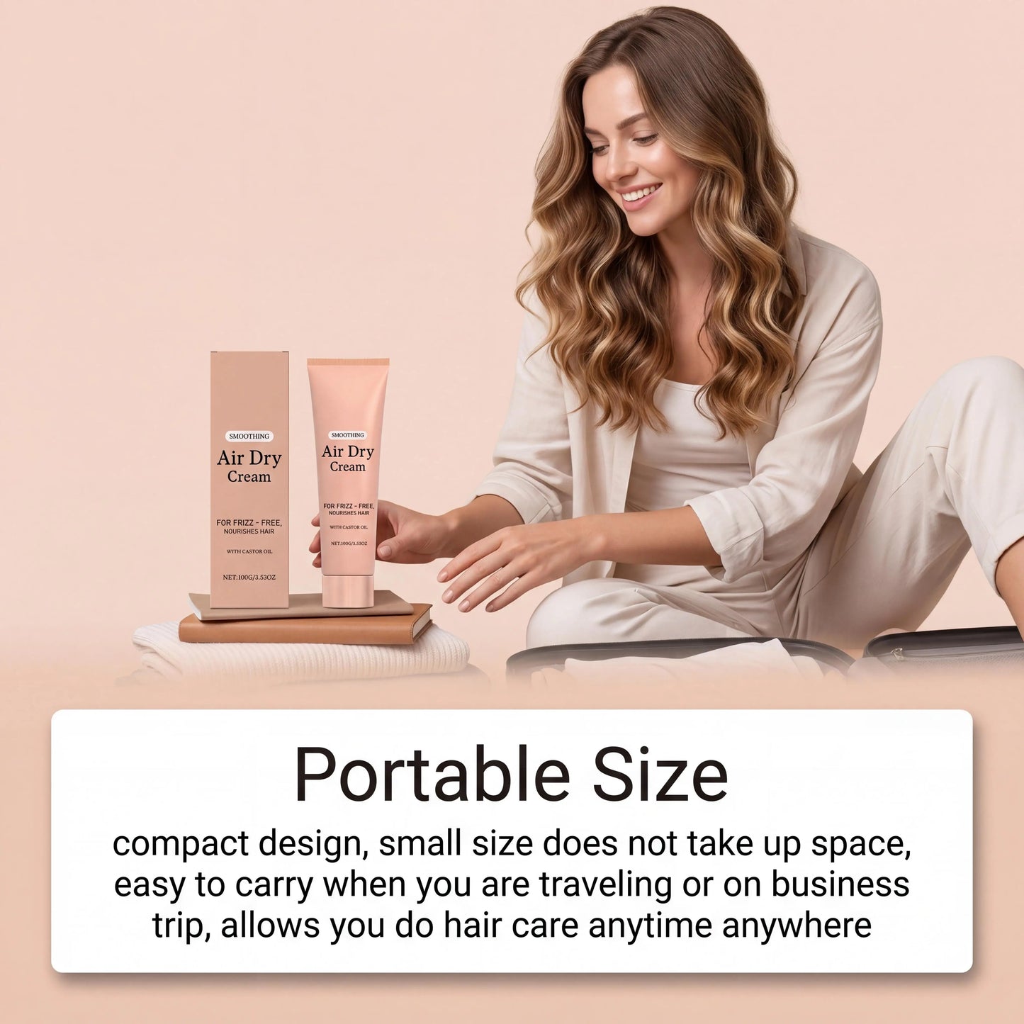 CoilCreme™ Air Dry Styling Cream — Keratin Repair & Frizz Control for Coily, Curly & Textured Hair