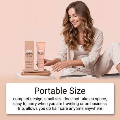 CoilCreme™ Air Dry Styling Cream — Keratin Repair & Frizz Control for Coily, Curly & Textured Hair