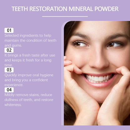 Bright Smile Mineral Powder - Clean Mouth + Better Smell