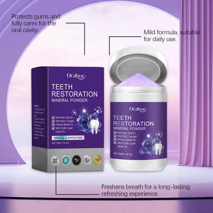 Bright Smile Mineral Powder - Clean Mouth + Better Smell