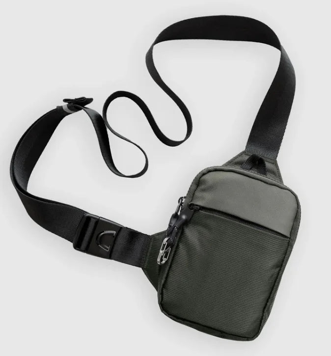 VaultCross Sling Bag - Stainless Steel Lock, Scratch-Resistant Fabric, All-Day Comfort Fit